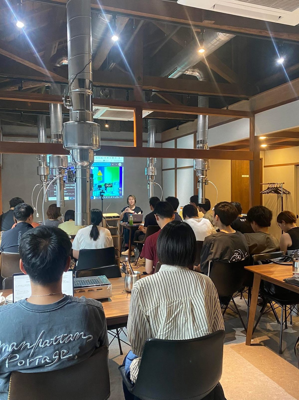 AIセミナーの様子・大規模公開講座